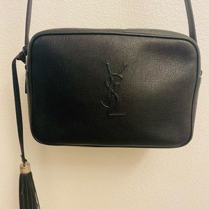 YSL Lou Camera Bag in Calf-Skin Leather